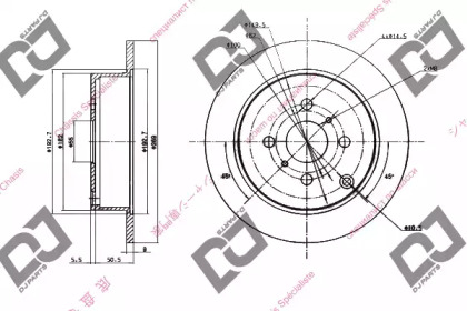 DJ PARTS BD1451